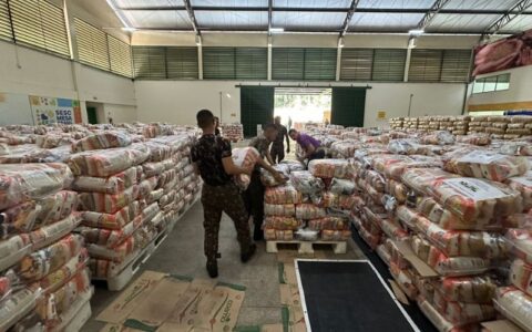 Comunidades receberam alimentos e kits para tratamento de água - Foto: Divulgação/Fepiam