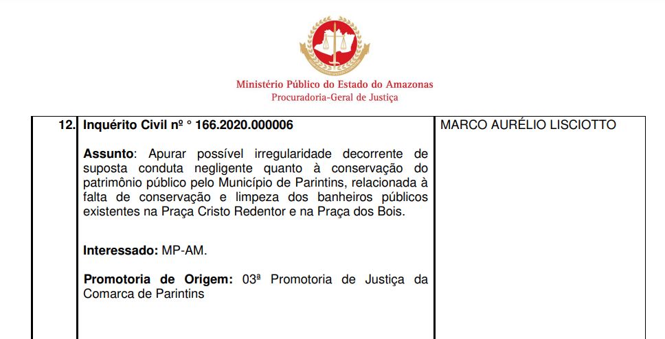 Foto: Print/Documento MPAM