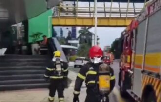 Princípio de incêndio atinge loja do Manauara Shopping