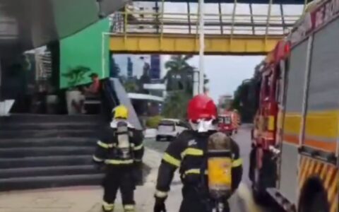 Princípio de incêndio atinge loja do Manauara Shopping