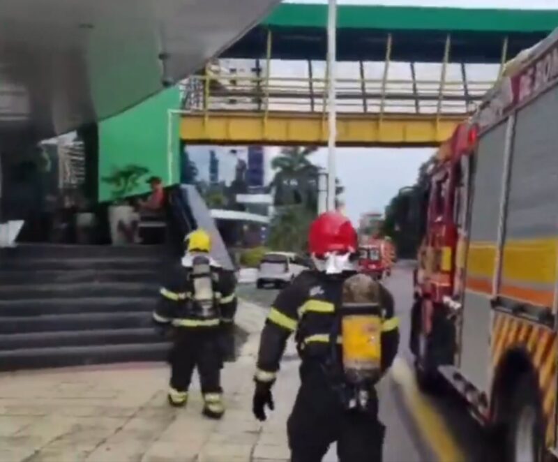 Princípio de incêndio atinge loja do Manauara Shopping