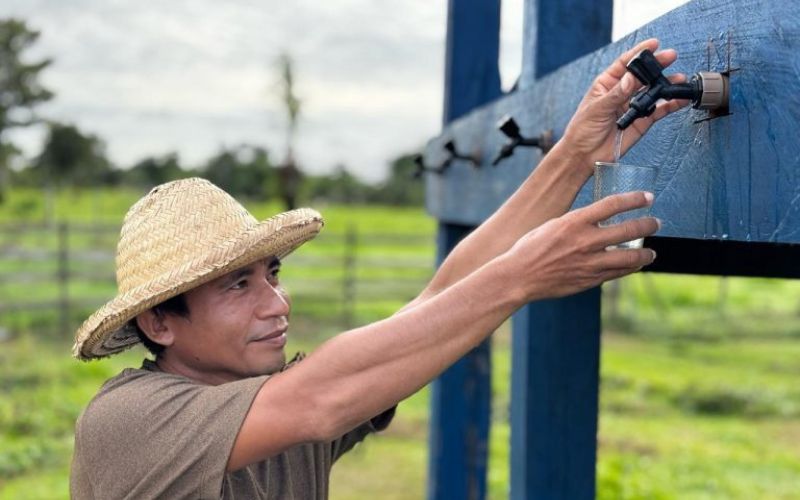 Governo do Amazonas instala unidades do Projeto Água Boa em Urucurituba