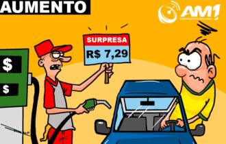 Presente indesejado: aumento da gasolina em Manaus chega a R$ 7,29