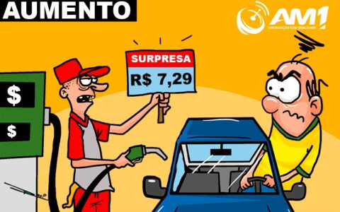 Presente indesejado: aumento da gasolina em Manaus chega a R$ 7,29