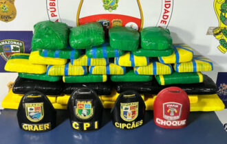 Homem de nacionalidade peruana é preso com mais de 38 kg de cocaína escondidos em bolsas