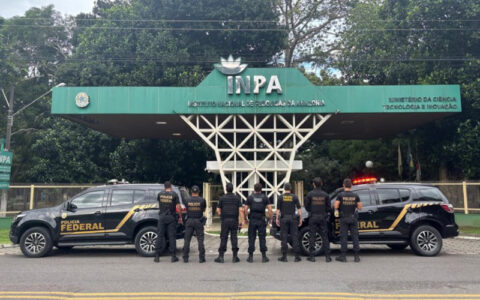 PF investiga incêndio criminoso na área de mata do Inpa