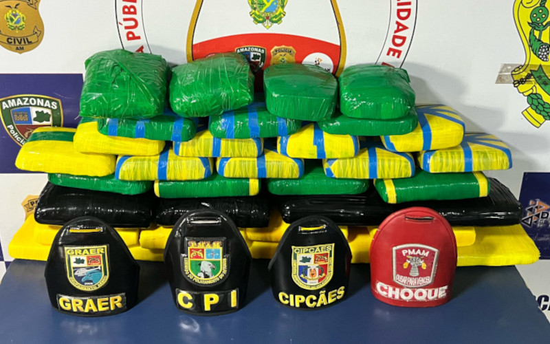 Homem de nacionalidade peruana é preso com mais de 38 kg de cocaína escondidos em bolsas