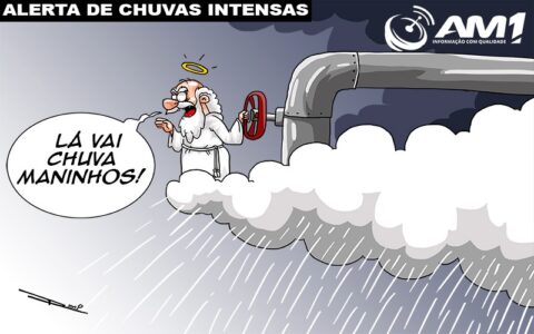 Alerta para chuvas intensas e risco de deslizamentos em Manaus