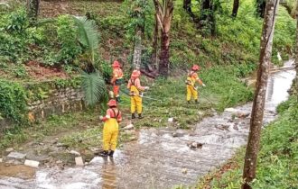 Ação de limpeza é intensificada no igarapé do Franco em Manaus