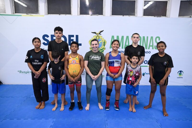 (Foto: Fábio Tavares/Sedel) Amazonense é convocada pela primeira vez como técnica da Seleção Brasileira de Wrestling