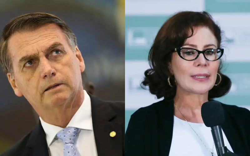 (Foto-montagem: Marcelo Camargo-Lula Marques/Agência Brasil) Bolsonaro atribuiu a derrota na eleição de 2022 à deputada federal Carla Zambelli