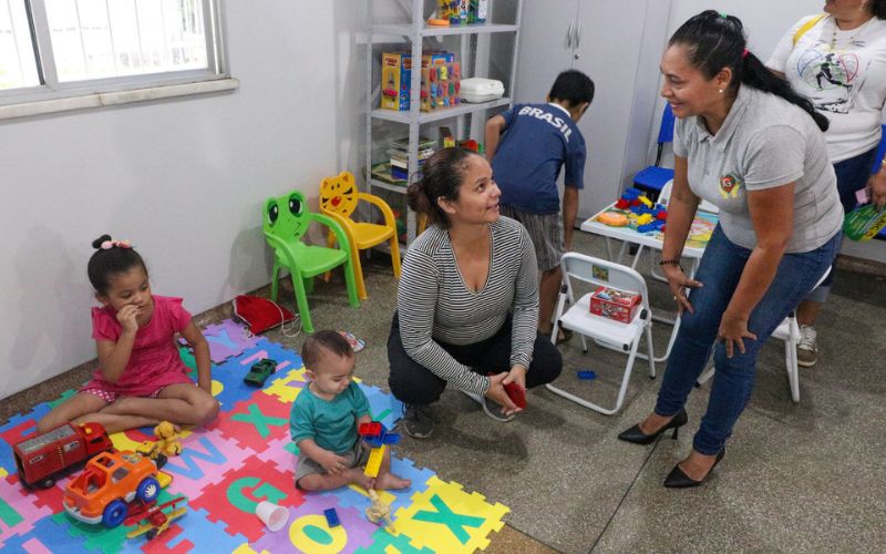 Caic é revitalizado e ganha novo serviço para crianças autistas (Foto: Arthur Castro e Diego Peres/Secom) Caic é revitalizado e ganha novo serviço para crianças autistas