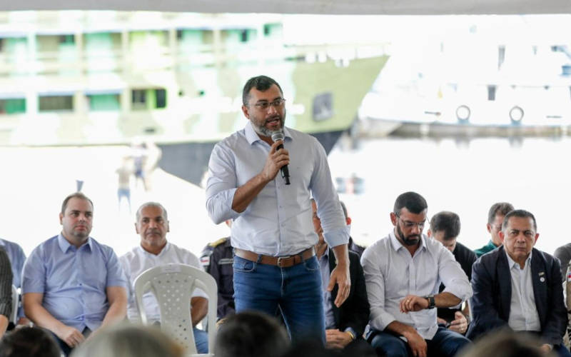 Governador Wilson Lima inaugura Base Arpão 3, fortalecendo ações de segurança na calha do Solimões