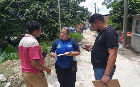 Governo do Amazonas atende famílias afetadas pelas fortes chuvas na Comunidade Fazendinha