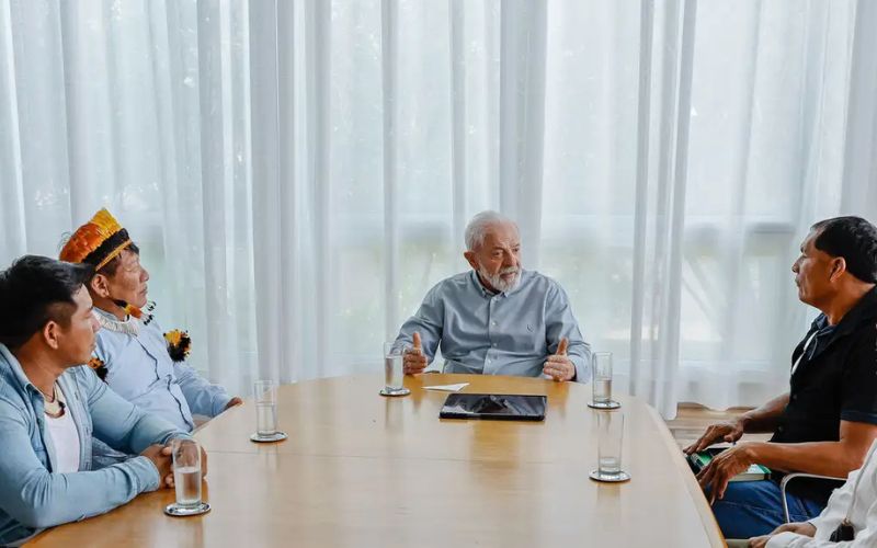 Foto: Ricardo Stuckert/PR Lula confirma viagem ao território Xingu na próxima sexta-feira