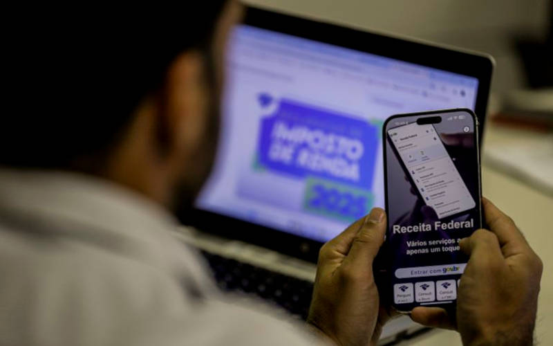 (Foto: Joédson Alves/Agência Brasil) Receita recebe mais de 10 milhões de declarações do IR