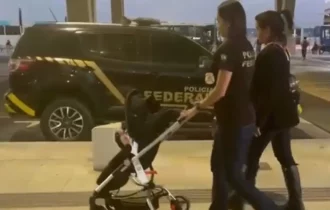 Bebê levado para Portugal por tráfico humano é repatriado pela PF
