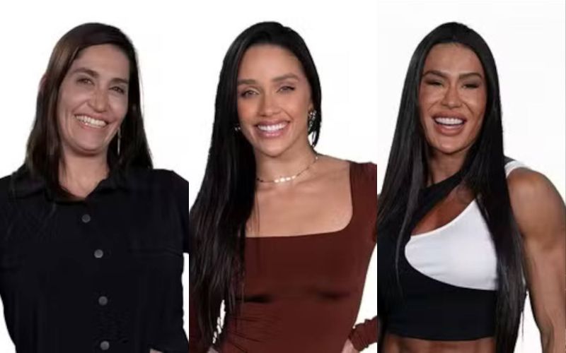 Gracyanne, Eva e Daniele Hypolito estão no Paredão do 'BBB 25'