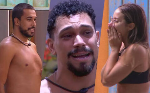 Declarações, revelação de Vinícius e festa de Top 8 agitam madrugada do 'BBB 25'
