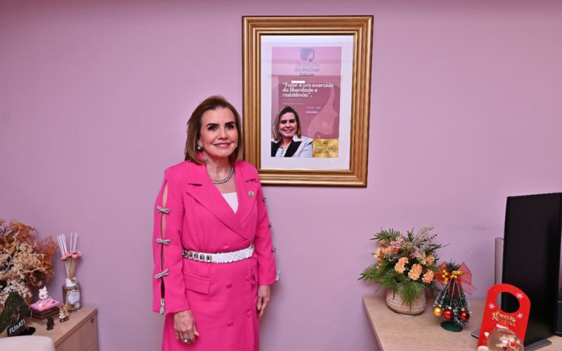 Yara Lins (Foto: Joel Arthus/Divulgação/TCE-AM) Com um ano de atuação, Ouvidoria da Mulher do TCE-AM consolida rede de proteção e acolhimento às vítimas