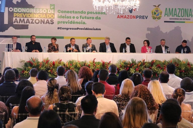 (Foto: Mauro Neto/Secom)
1º Congresso de Previdência no AM valoriza gestão municipal