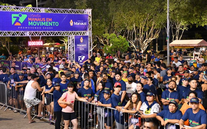 Fotos - Divulgação / Semsa 4ª edição da corrida de rua Manaus em Movimento é anunciada