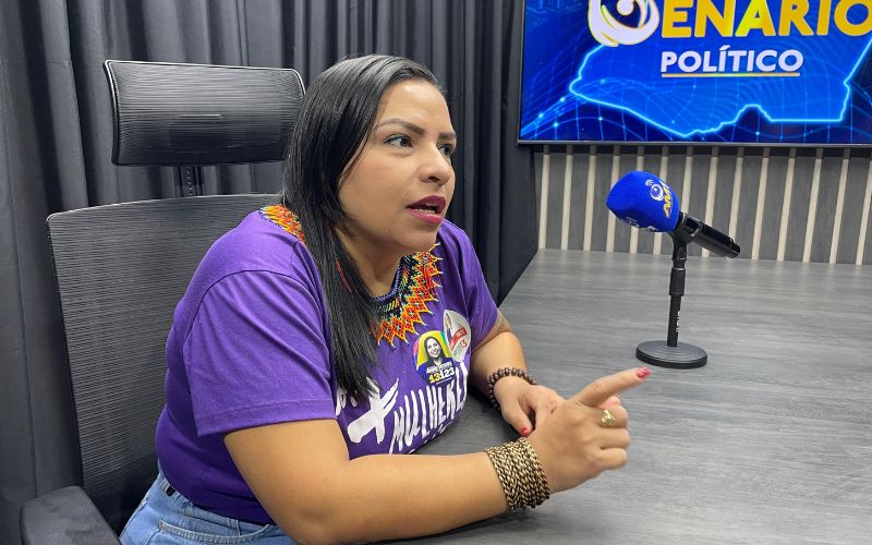 (Foto: Celso Maia/Portal AM1) Anne Moura nega desvios de recursos e atribui gravações à perseguição política