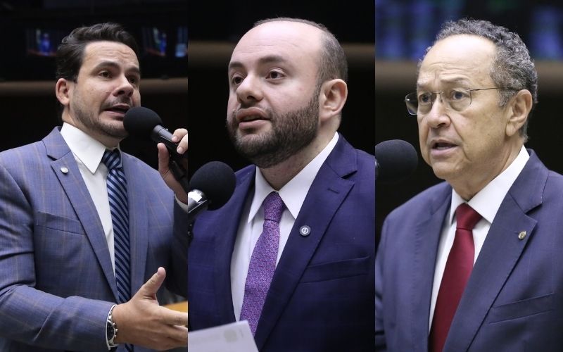 Apenas três deputados do AM assinam pedido de urgência do PL da Anistia (Foto: Kayo Magalhães, Bruno Spada/Câmara dos Deputados) Três deputados do AM apoiam pedido de urgência do PL da Anistia