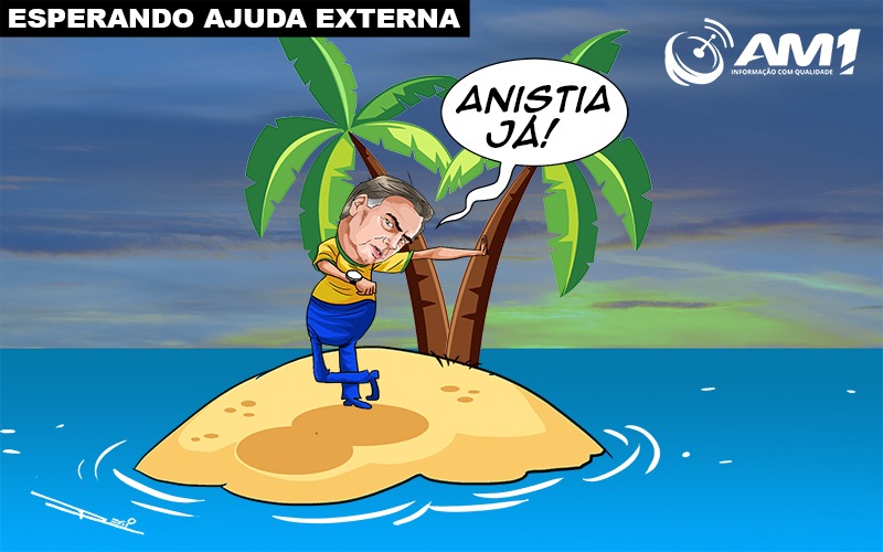 Bolsonaro nega golpe e pede ‘ajuda externa’ em ato por anistia Bolsonaro nega golpe e pede ‘ajuda externa’ em ato por anistia