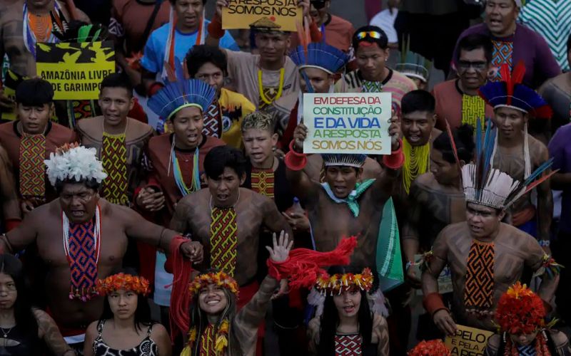 Foto: (Joédson Alves/Agência Brasil)
Comissão internacional indígena vai participar de negociações da COP30