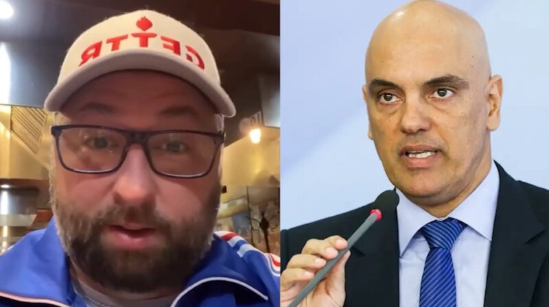 (Foto-montagem: Reprodução/Instagram-@jasonmillerindc/Marcelo Camargo-Agência Brasil)
Ex-conselheiro de Trump ataca Moraes e o chama de ‘ameaça à democracia’
