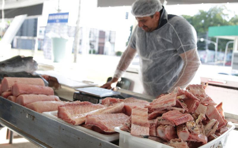 Feirão do Pescado da ADS: Preço e qualidade atraem consumidores no primeiro dia de vendas
