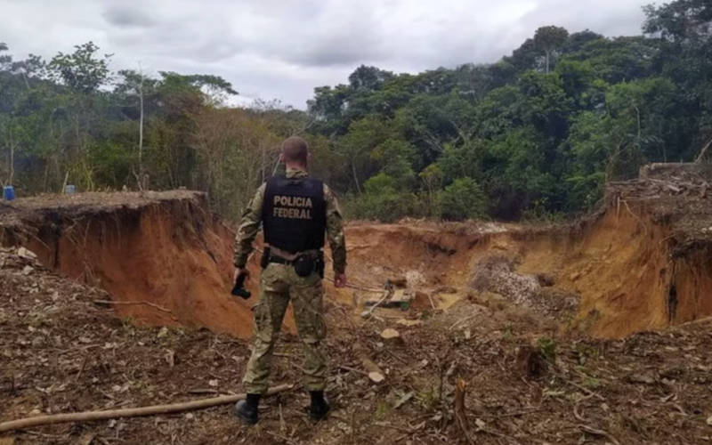Garimpo ilegal migra na Amazônia e dispara na TI Sararé (MT), alerta Greenpeace