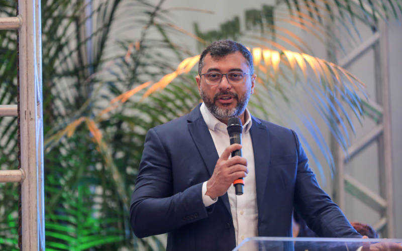(Foto: Zeca Leal/Afeam) Wilson Lima destaca que programa Limpa Crédito vai renegociar dívidas de até R$ 500 mil com a Afeam