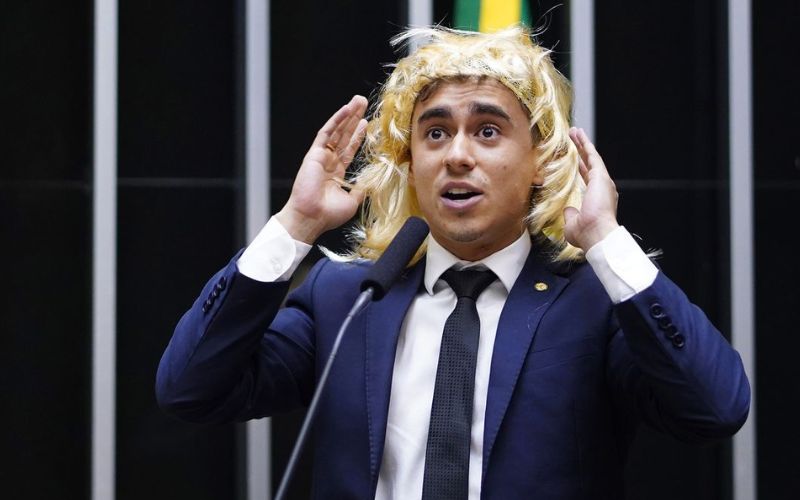 Foto: Pablo Valadares/Câmara dos Deputados Justiça condena Nikolas por discurso transfóbico na Câmara