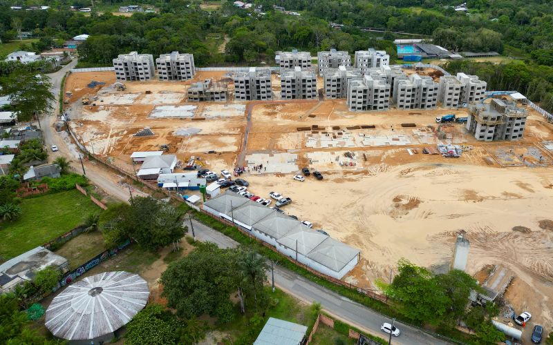 Manaus amplia moradias: Prefeitura acelera obras do Minha Casa, Minha Vida (Foto: Dhyeizo Lemos/Semcom) Manaus amplia moradias: Prefeitura acelera obras do Minha Casa, Minha Vida