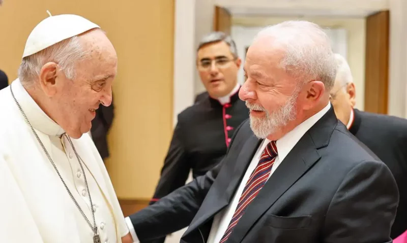 (Foto: RICARDO STUCKERT/PR)
Morte do Papa Francisco leva Lula a decretar luto oficial por sete dias