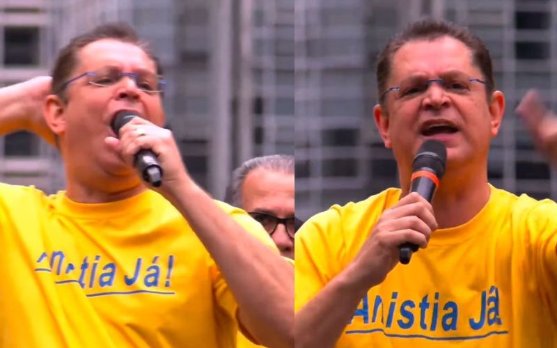 Foto: Reprodução / redes sociais “Ninguém vai nos parar até que a anistia seja aprovada”, diz Sóstenes na Paulista