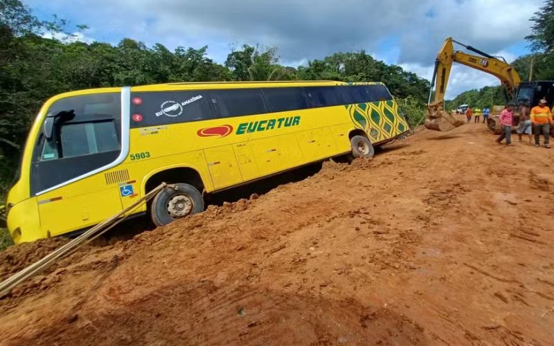 (Foto: Divulgação) Novo acidente na BR-319 deixa três feridos e reacende debate sobre condições da rodovia