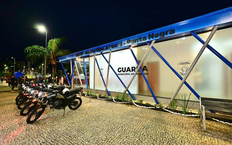 Prefeito David Almeida revoluciona a segurança na cidade e entrega primeiro Núcleo Operacional da Guarda Municipal