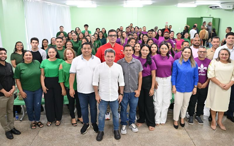 Foto: Ricardo Machado / Secretaria-geral da Vice-governadoria Tadeu de Souza destaca educação e saúde em recepção a calouros da UEA no Purus