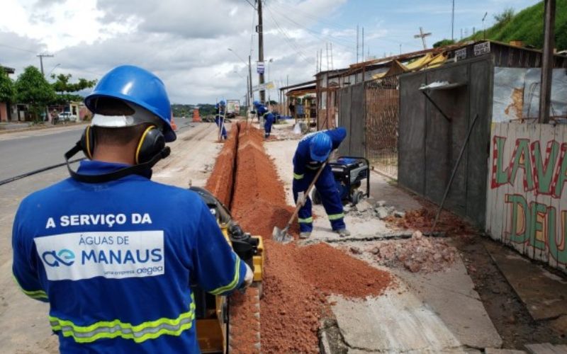 (Foto: Divulgação/Asscom/Águas de Manaus) Tarifa de esgoto: Águas de Manaus é alvo de críticas em Audiência Pública na CMM