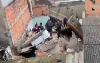 Casa desaba na zona norte de SP; bebê de 4 meses morre após ser resgatado dos escombros