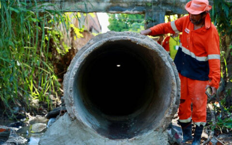 Prefeitura de Manaus finaliza recuperação de rede de drenagem profunda no conjunto Nova República