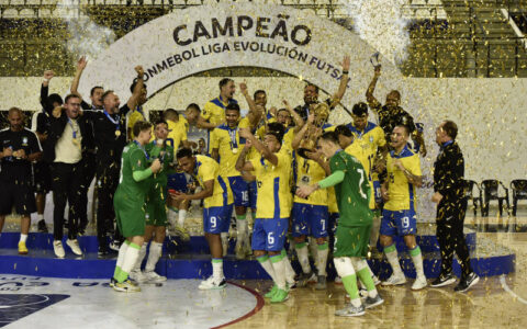 Seleção é campeã da Liga Evolução de Futsal