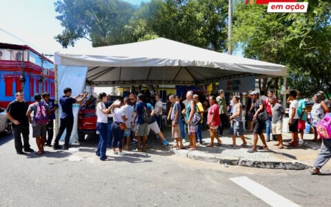 MPAM apoia ação que leva cidadania e cuidado à população no Centro