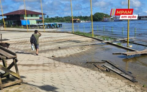 MPAM apura impactos da enchente em Benjamin Constant