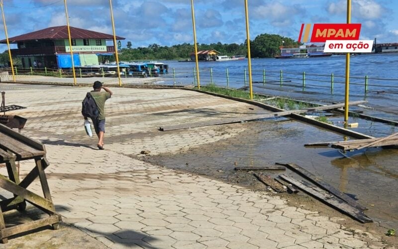 MPAM apura impactos da enchente em Benjamin Constant
