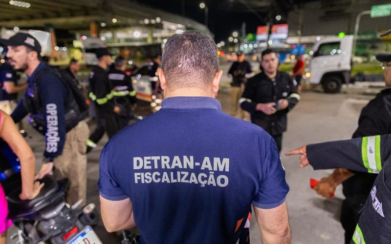 (Foto: Divulgação/Detran-AM) 38 condutores são presos durante Operação Lei Seca em Manaus