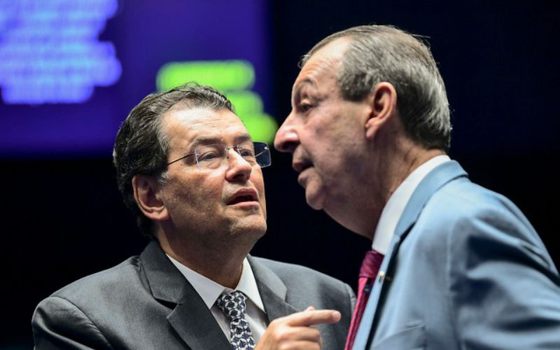 Foto: (Pedro França/Agência Senado) Braga se cala e Omar foge de ‘CPI do INSS’ em meio a escândalo de R$ 6,3 bilhões